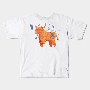 Highland Cow Kids T-Shirt